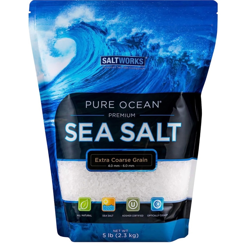 Sea salt coarse grain